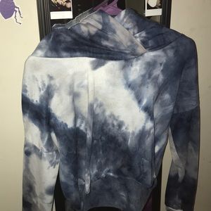 Small crop top hoodie